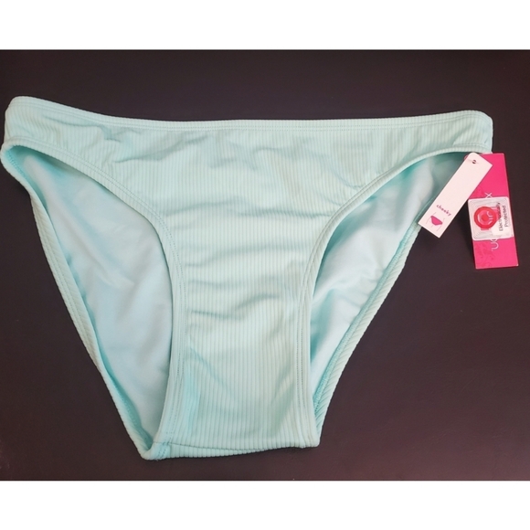 Xhilaration Ribbed Cheeky Bikini bottoms lime - Picture 5 of 10